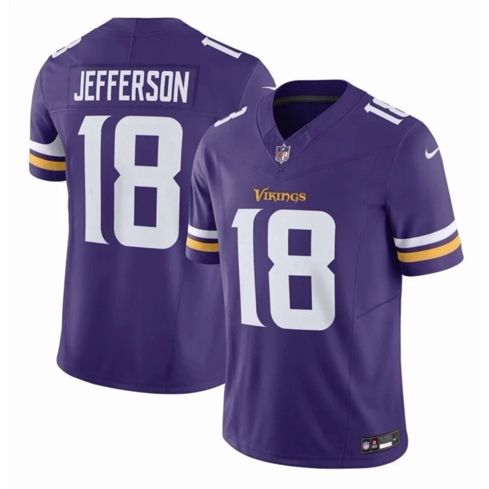 Justin Jefferson Minnesota Vikings Nike Vapor F.U.S.E. Limited Jersey Men XL New
